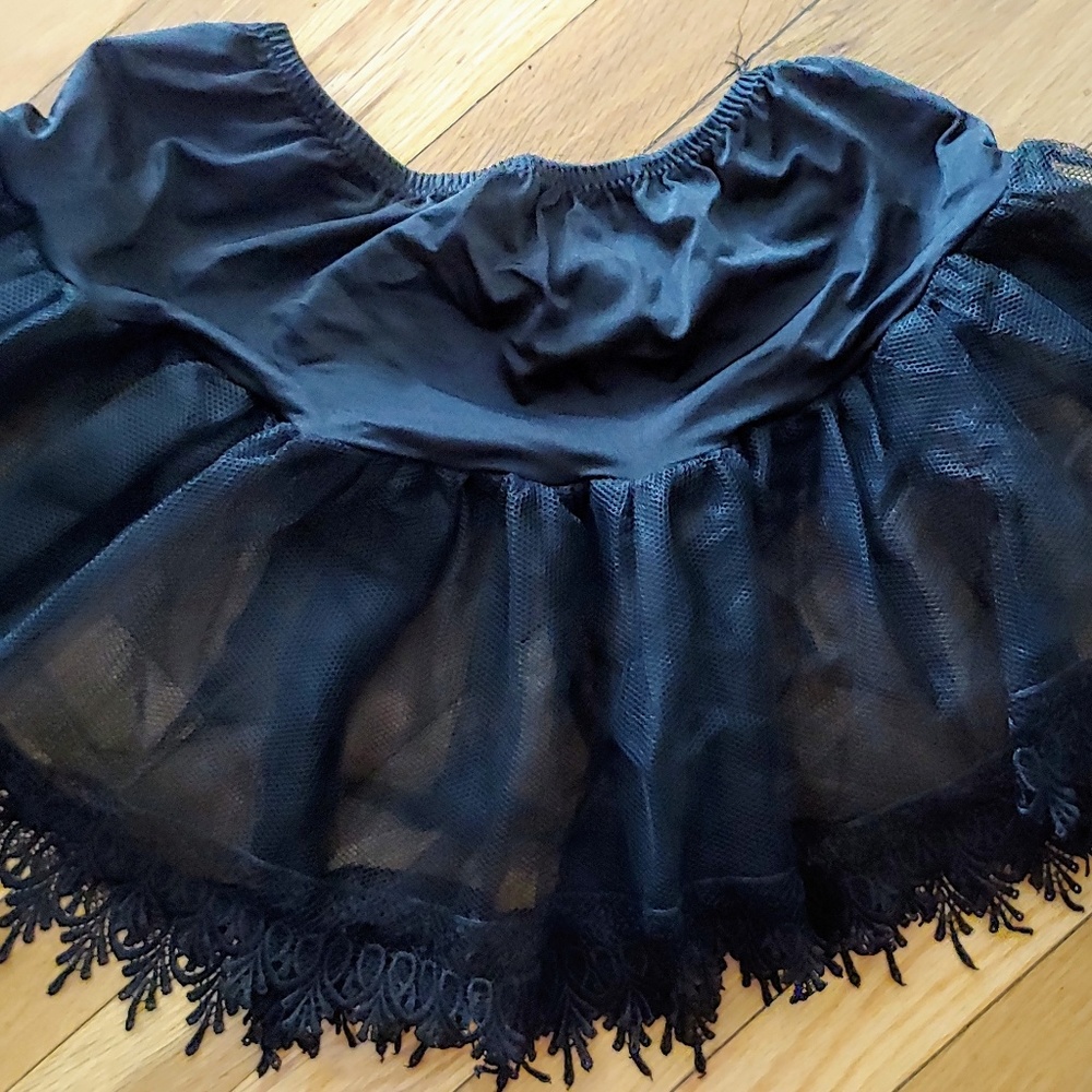 Black Petticoat for Costume